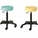 Tabouret médical Prisca/Two Piètement 5 branches ABS noir 4 coloris au choix - PRISCATWO